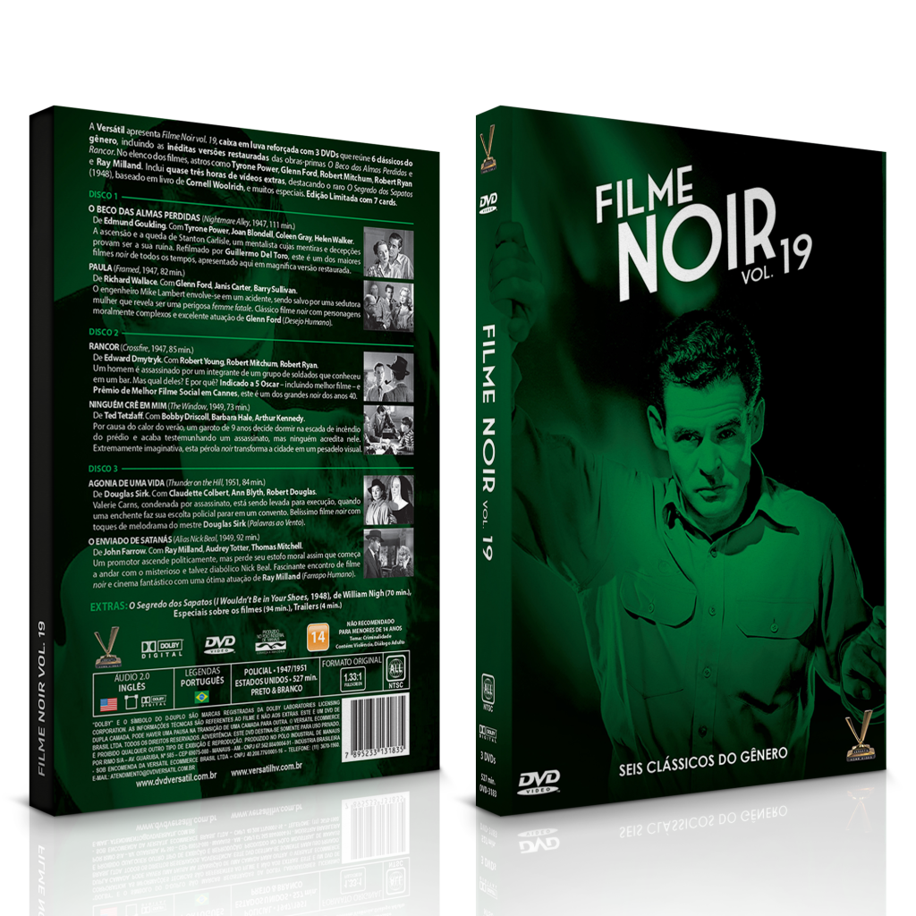 Filme Noir Francês 6 – exclusivo loja virtual – Versátil Home Vídeo