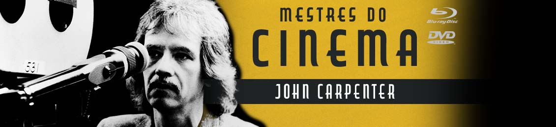 Blu-ray: Mestres do Cinema: John Carpenter – exclusivo loja virtual