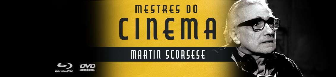 Blu-ray: Mestres do Cinema: Martin Scorsese – exclusivo loja virtual